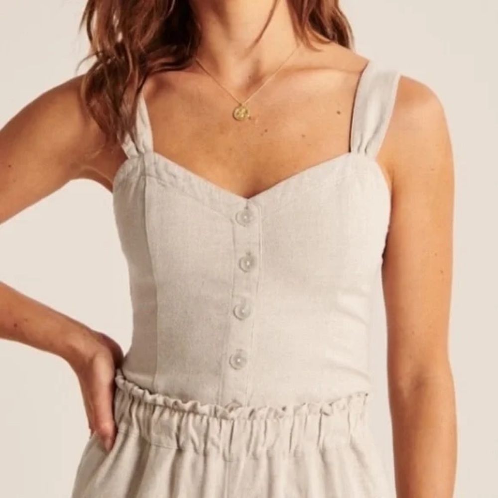 Abercrombie Linen Tank